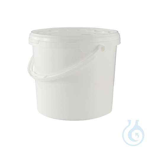 Image of PP cylindrical container with handle, 2,5 L - Luminix Health