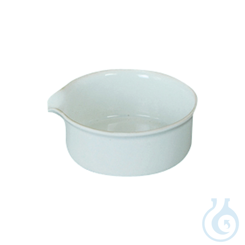 Crystallizing dish with spout, 100 ml, porcelain Premium Line, 6 pcs - Luminix Health