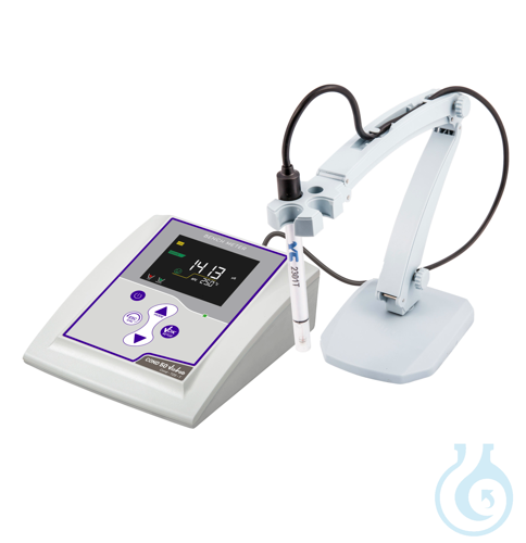 Desktop conductivity meter, COND50 series, EU+ UK plug - Luminix Health