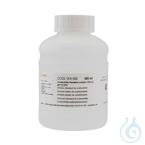 Conductivity solution 10 µS/cm (25 °C), 500 ml - Luminix Health