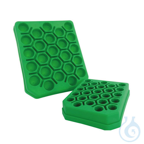 Image of Rack for centrifuge tubes, polypropylene, 15 ml - Luminix Health