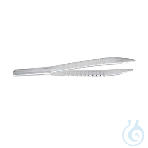 Sterile PS tweezers, individually wrapped, 100 pcs