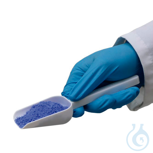 Disposable sampling scoop, 60 ml, white, HIPS, 10 pcs - Luminix Health