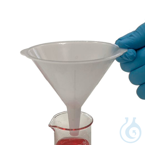 Image of Disposable sampling funnel sterile, HDPE, 100 mm, 50 pcs - Luminix Health