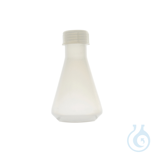 Erlenmeyer flask, polypropylene, graduated, 100 ml, 12 pcs