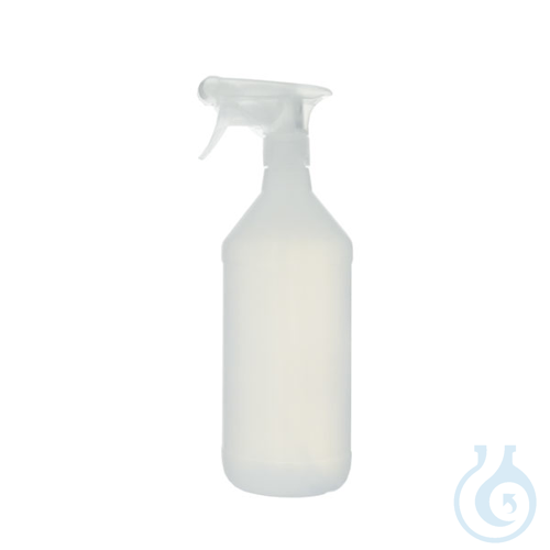 Image of HDPE spray bottle and nozzle, 1000 ml - Luminix Health