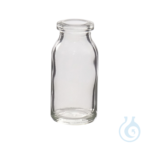 Image of Clear crimp cap sample vial, type III, neck Ø20 mm, 10 ml, 192 pcs - Luminix Health