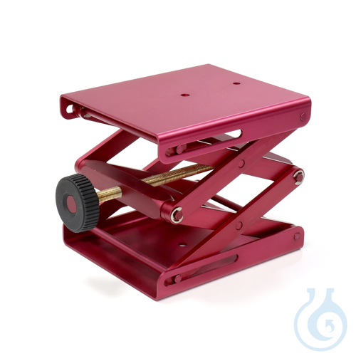 Laboratory jack, aluminum, Premium Line, 120x140 mm - Luminix Health