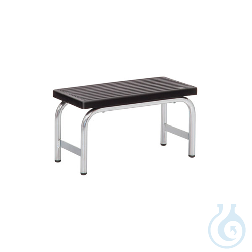Stepper with surface made of non-sliding rubber, two steps - Luminix Health