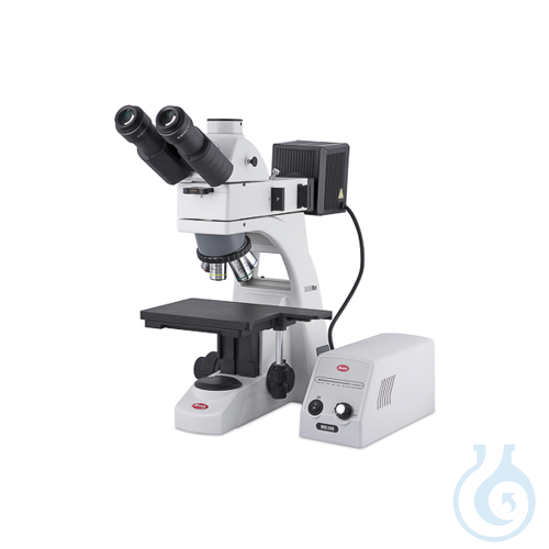 Image of Metallurgical microscope BA310 MET, binocular, EU plug - Luminix Health