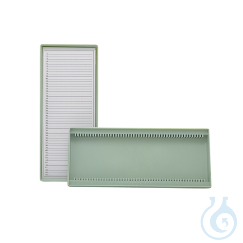 Microslide box for 100 slides, polystyrene - Luminix Health