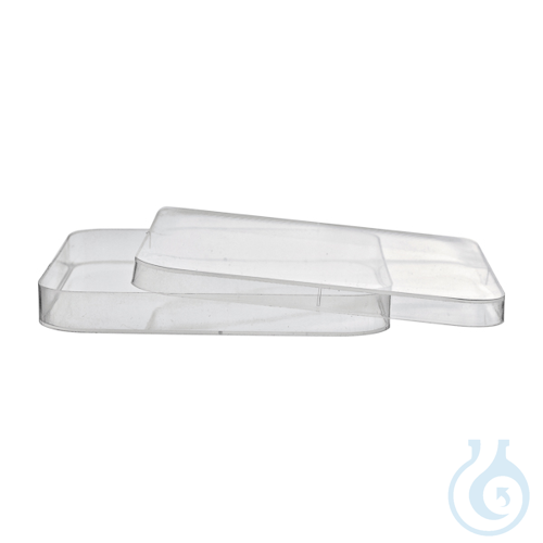 Petri Dishes, 120x120 mm, PS, with 4 vents, aseptic, 180 pcs