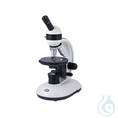 Image of Petrographic microscope PM-1805 LED, monocular head, EU plug - Luminix Health