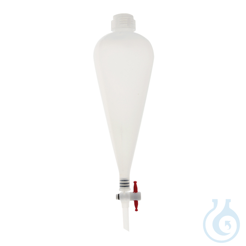 Image of Separatory funnel, polypropylene, 100 ml, 2 pcs - Luminix Health
