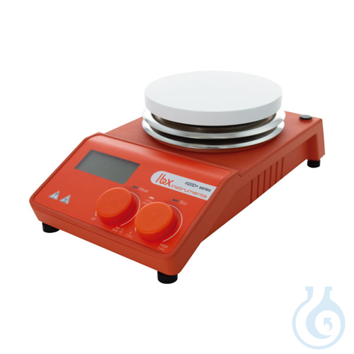 Image of Digital magnetic stirrer with heating up to 340 °C, H20D+, 20 L, EU plug