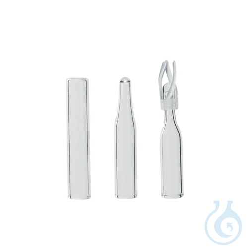 Image of Insert 6x29mm, conical base w/ Polyspring, for 2 ml chromatography vials, 100 pc - Luminix Health
