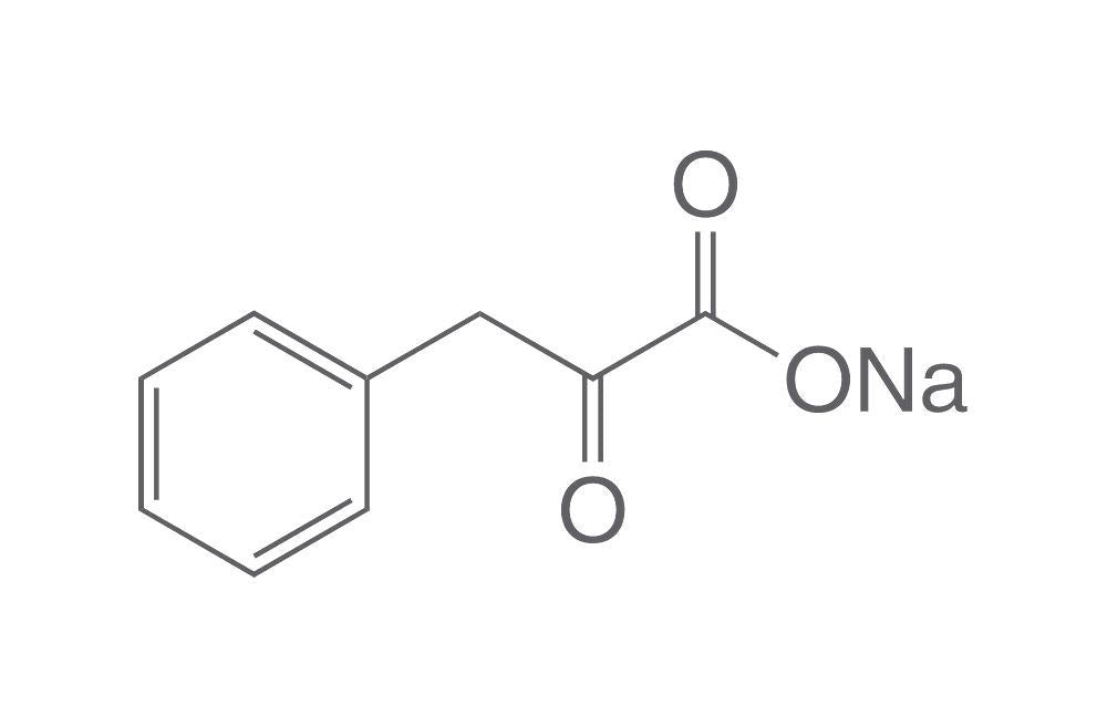 Phenylpyruvic acid sodium salt, min. 98 %, 5 g, glass - Luminix Health