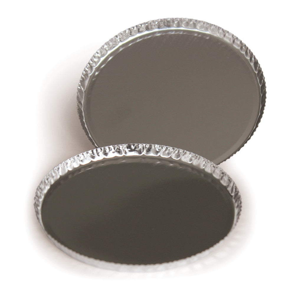 Rotilabo®-disposable weighing trays, aluminium, Ø 100 mm, height 7 mm - Luminix Health