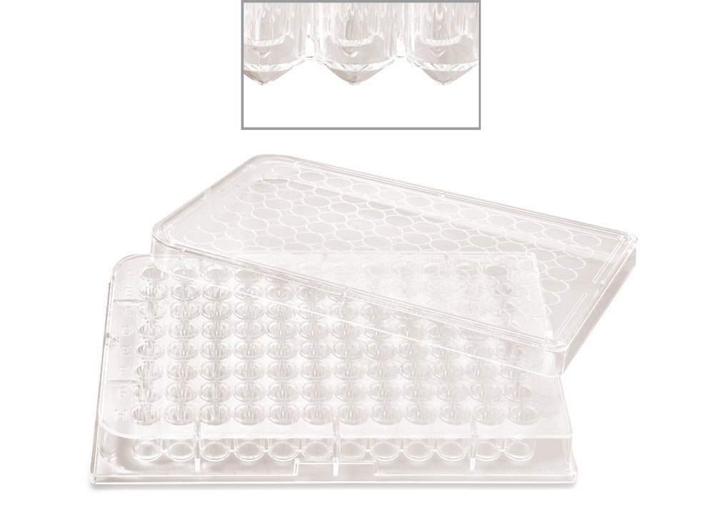 Rotilabo®-microtest plates, V-profile, PS, L 128 x W 85 x H 15 mm, 100 unit(s) - Luminix Health