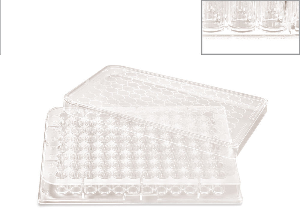 Rotilabo®-microtest plates, F-profile, PS, L 128 x W 85 x H 15 mm, 100 unit(s) - Luminix Health