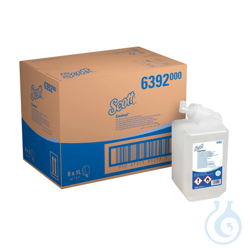 Scott® CONTROL Handdesinfektionsschaum auf Alkoholbasis - 1 Liter Kassette /