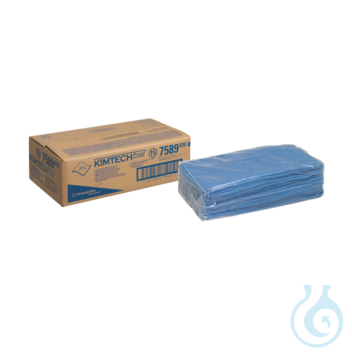 Kimtech® Mikrofaser-Oberflächenwischtücher - Blau Größe: 40,00 cm x 40,00 cm