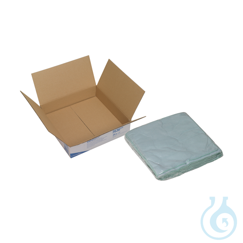 Kimtech® Mikrofaser-Poliertücher - Grün Größe: 39,00 cm x 39,00 cm Inhalt: 1 Box
