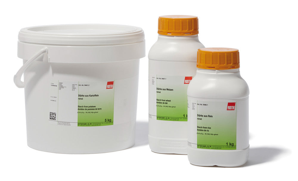 Starch from wheat, extra pure, 1 kg, plastic - Luminix Health