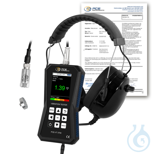 Image of Vibration Meter PCE-VT 3750-ICA - Luminix Health