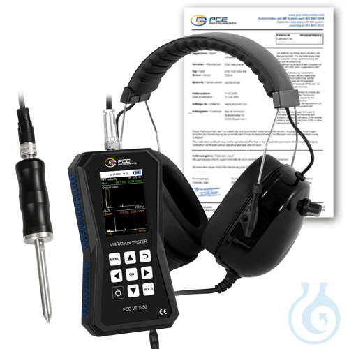 Image of Vibration Meter PCE-VT 3950S-ICA - Luminix Health