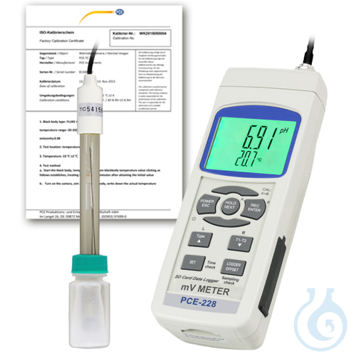 Image of pH-Meter PCE-228-ICA - Luminix Health