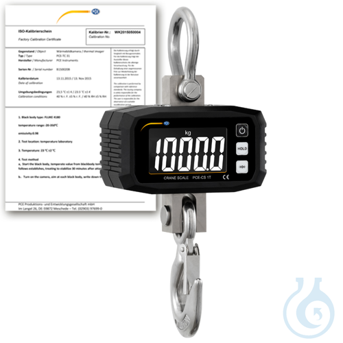 Image of Crane Scale PCE-CS 1T-ICA - Luminix Health