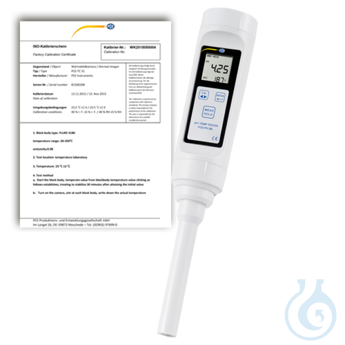 Image of pH-Meter PCE-PH 28L-ICA - Luminix Health