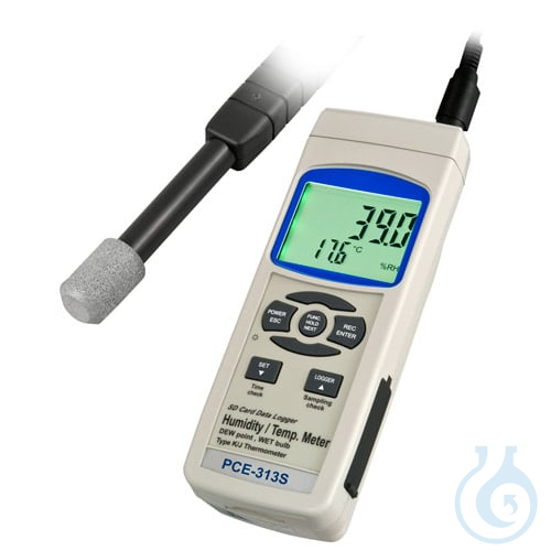 Image of Thermo-Hygrometer PCE-313 S - Luminix Health
