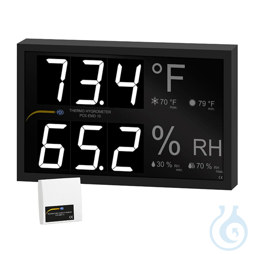 Image of Temperature and Humidity Indicator PCE-EMD 10 - Luminix Health