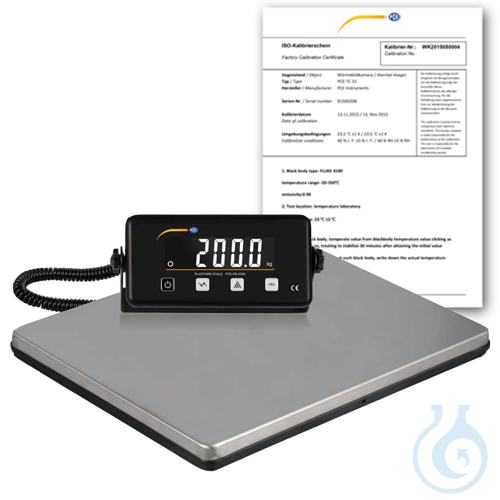 Image of Platform Scale PCE-PB 200N-ICA - Luminix Health