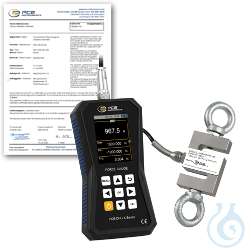 Image of Force Gauge PCE-DFG 1K X-ICA - Luminix Health