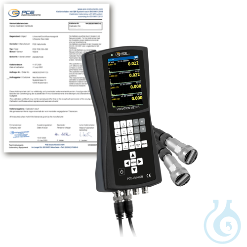 4-channel Vibration Analyzer PCE-VM 400B-ICA - Luminix Health