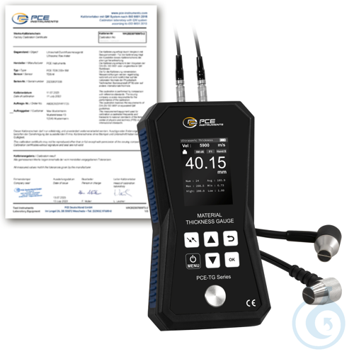 Image of Thickness Meter PCE-TG 150A-ICA - Luminix Health