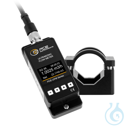 Image of Clamp-On Ultrasonic Flow Meter PCE-UFM 25 - Luminix Health