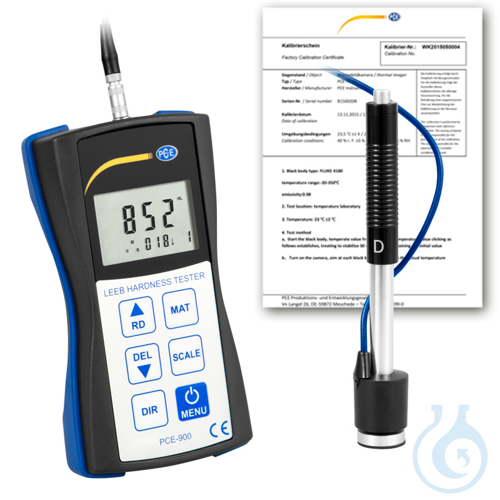 Image of Leeb Hardness Tester PCE-900-ICA - Luminix Health
