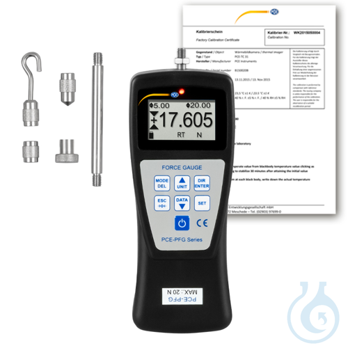 Image of Force Gauge PCE-PFG 20-ICA - Luminix Health