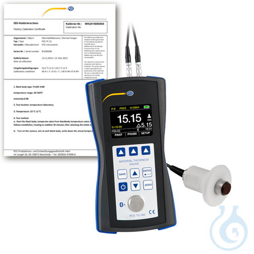Image of Material Thickness Meter PCE-TG 300-HT5-ICA - Luminix Health