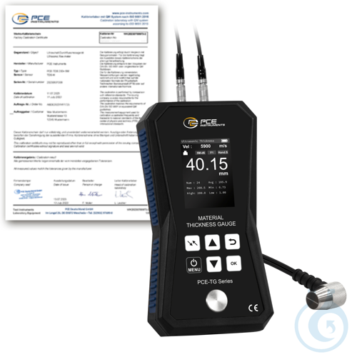 Image of Thickness Meter PCE-TG 75A-ICA - Luminix Health