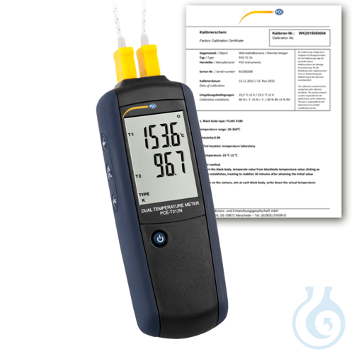 Image of K-Typ-Thermometer PCE-T312N-ICA - Luminix Health