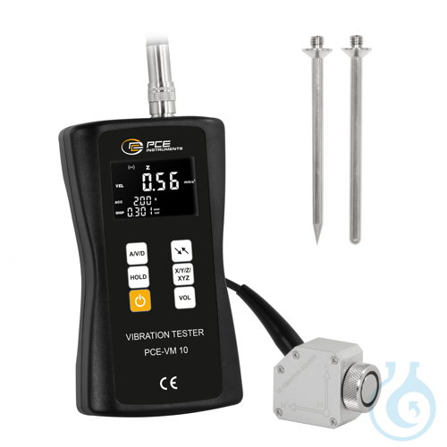 Image of Vibration Meter PCE-VM 10 - Luminix Health