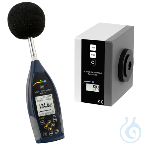 Kit inclusive Sound Level Meter PCE-430 and Calibrator PCE-SC 09 - Luminix Health