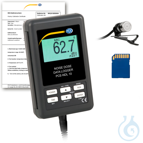 Image of Logging Noise Dose Meter PCE-NDL 10-ICA - Luminix Health