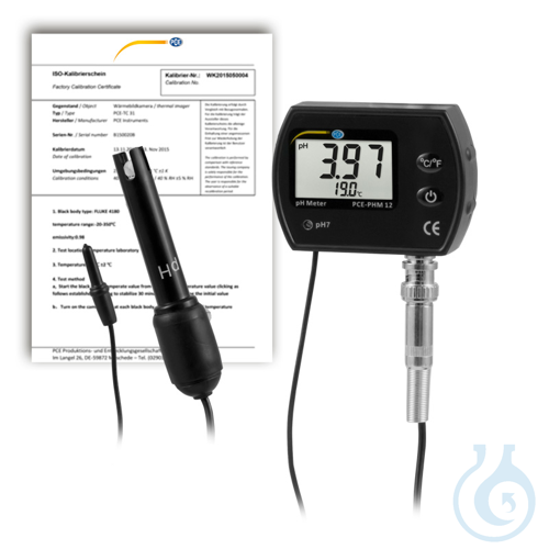 pH / Temp. Meter PCE-PHM 12-ICA - Luminix Health