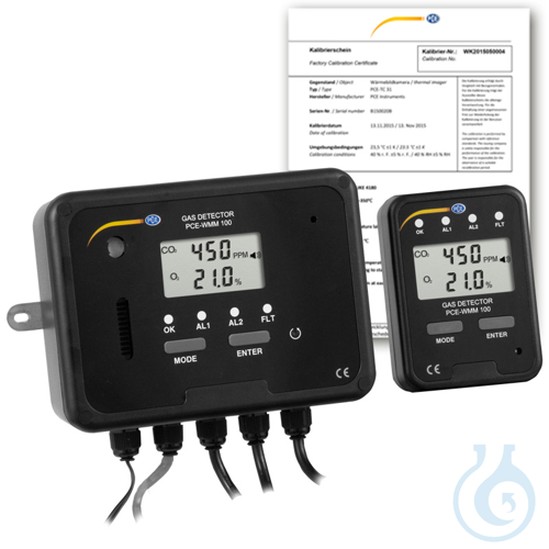 Image of Gasmonitor PCE-WMM 100-ICA - Luminix Health